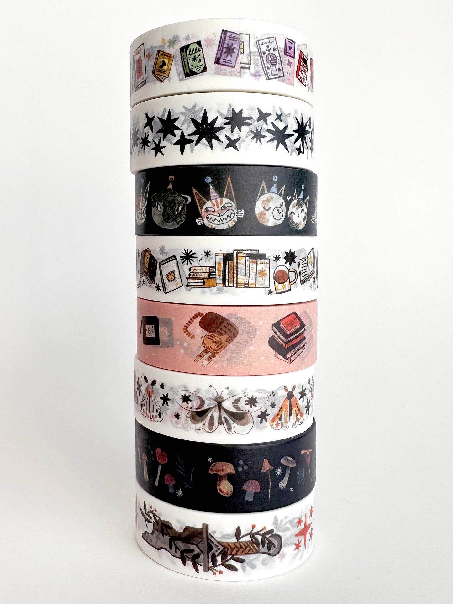 Neutral Books Washi Tape