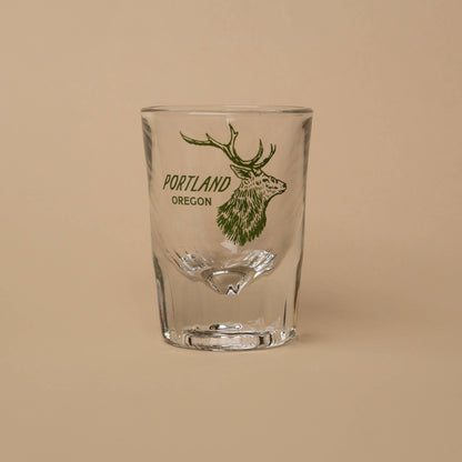 Portland Stag Shot Glass