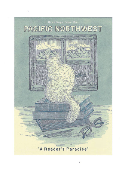 A Reader's Paradise Postcard