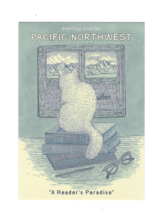A Reader's Paradise Postcard
