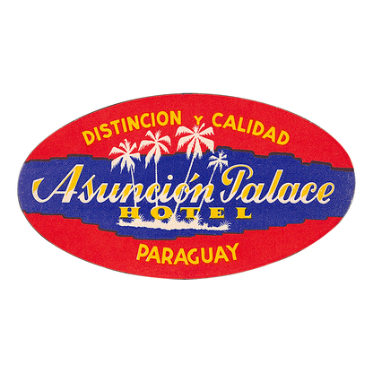 Exotic Destinations - Travel Label Sticker Box