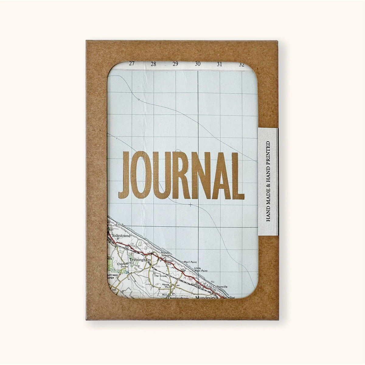 Vintage Map Travel Journal