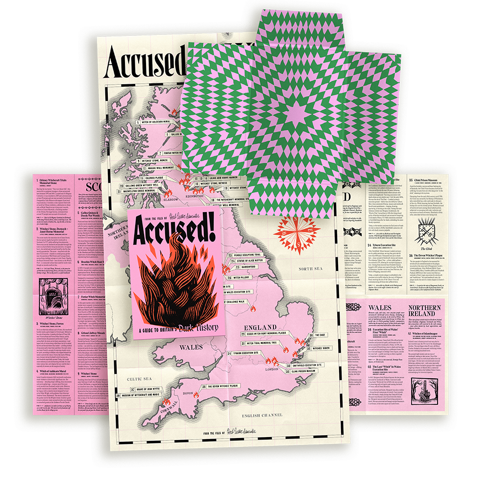 Accused of Witchcraft - Map of Britain's Witch Memorials