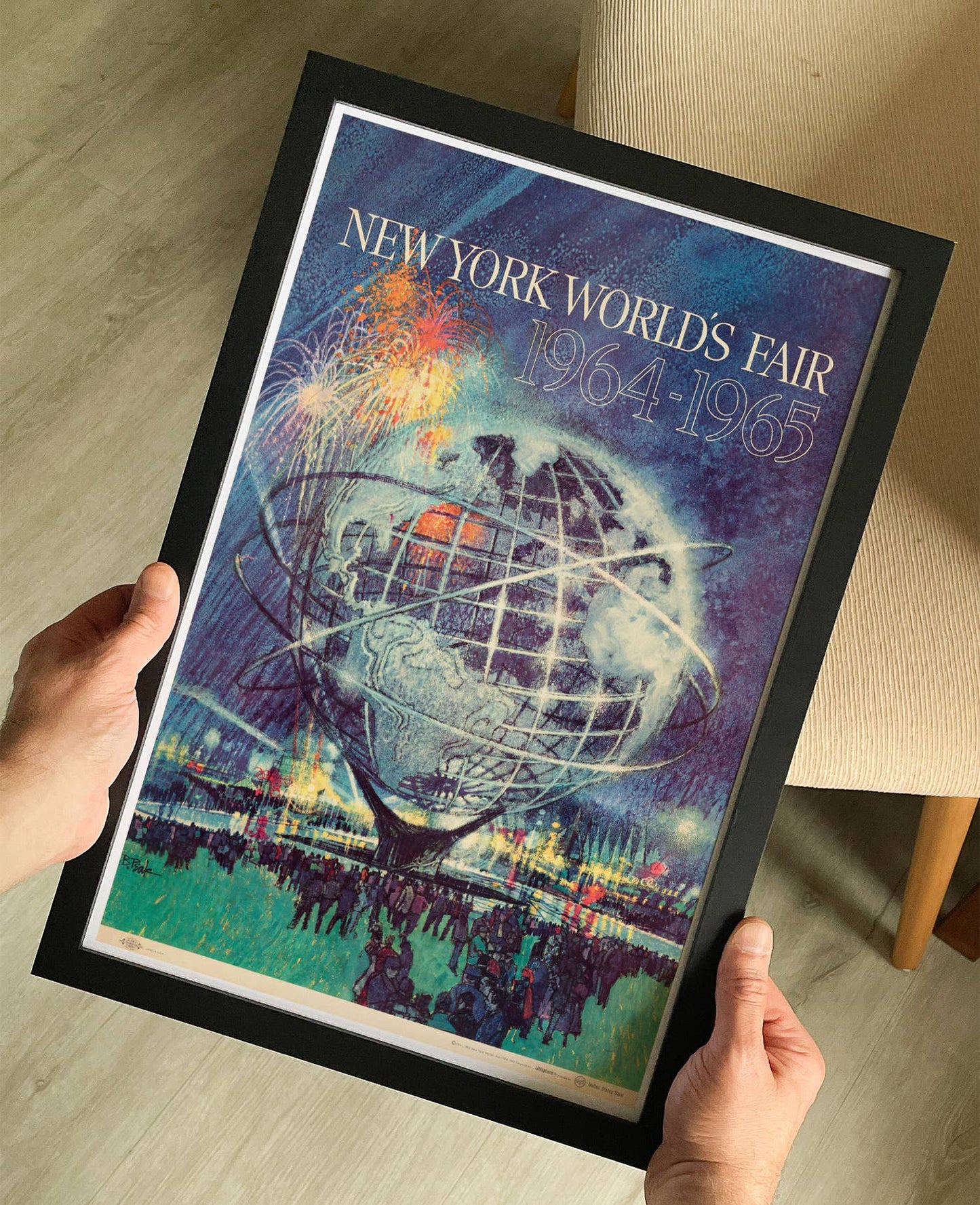 New York World's Fair 1964-1965 Travel Poster