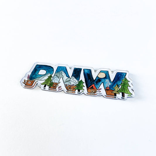 PNW Landscape Magnet
