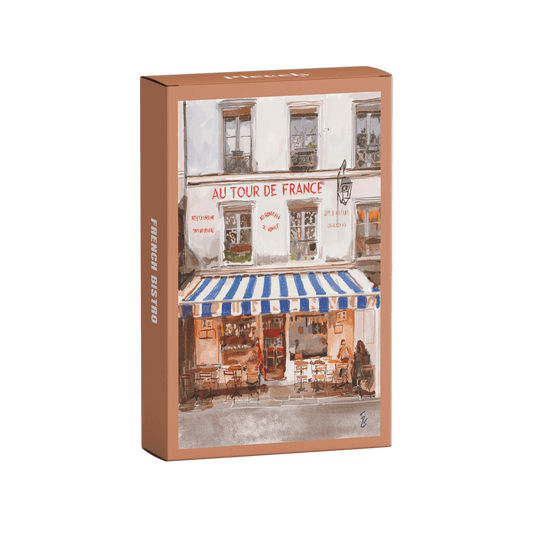 French Bistro mini puzzle, 99 pieces