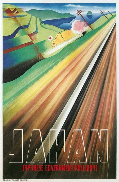 Japanese Railways Art Print