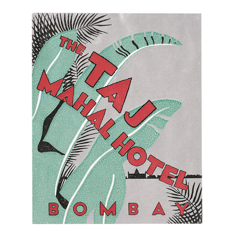 Grand Hotels - Travel Label Sticker Box