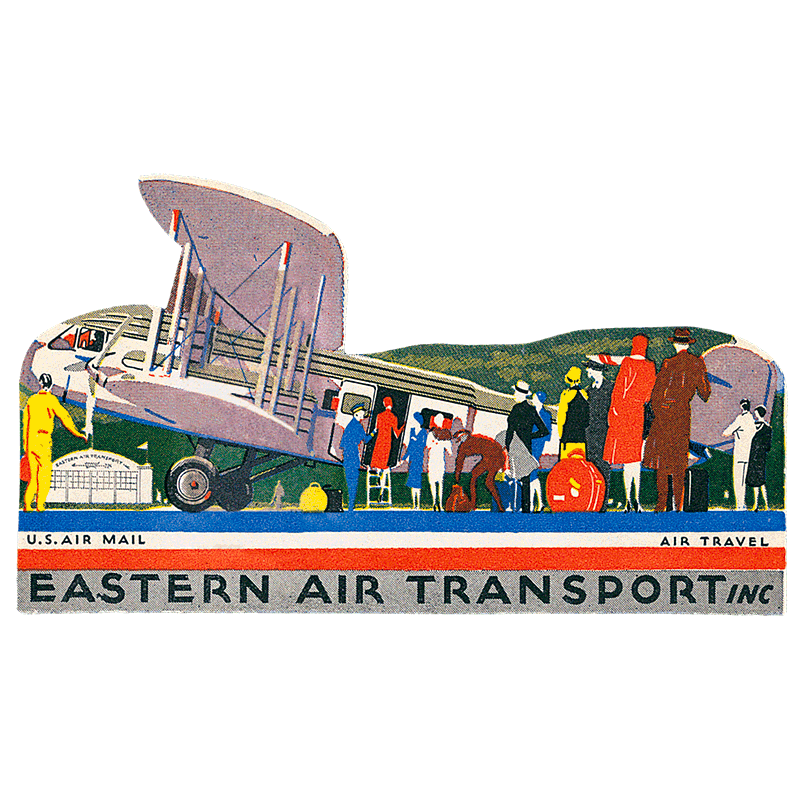 Wings of the World - Travel Label Sticker Box