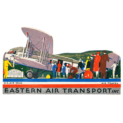 Wings of the World - Travel Label Sticker Box