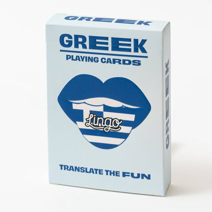 Greek Travel Playing Cards