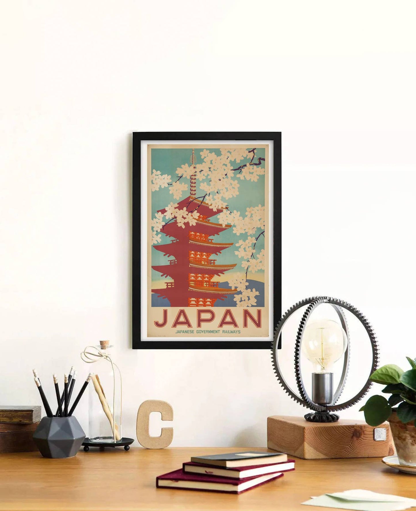 Japanese Government Railways 1937 Travel Poster