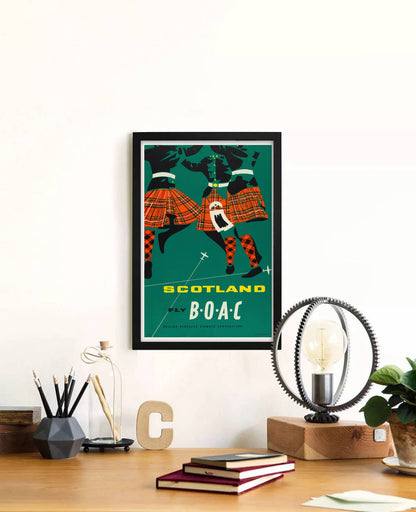 Scotland – Vintage Travel Poster Print