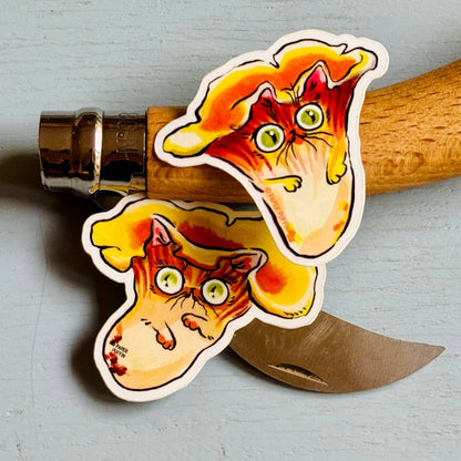 Chanterelle Cutie Cat Sticker