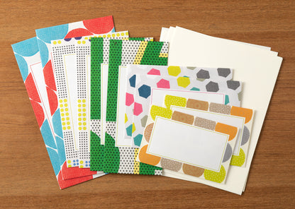 Gasa Gasa Letter Set - Geometric