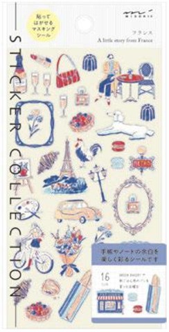 France Sticker Sheet