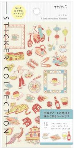Vietnam Sticker Sheet