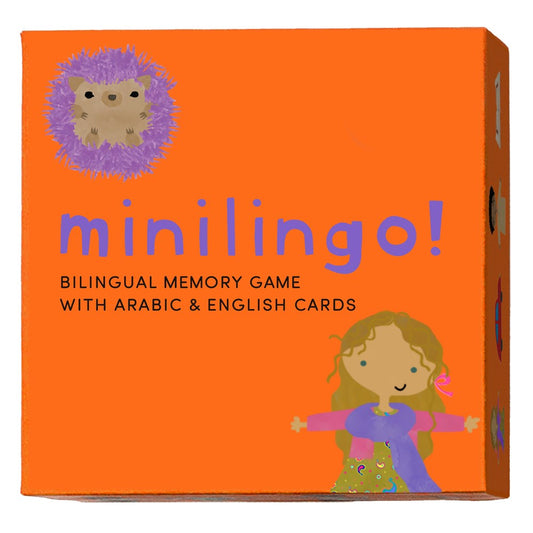Minilingo Bilingual Memory Game - Arabic/English