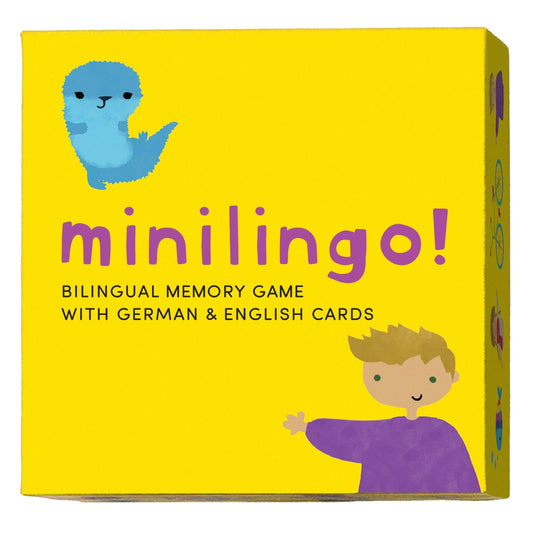 Minilingo Bilingual Memory Game - German/English