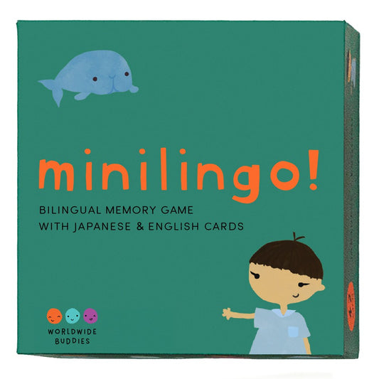Minilingo Bilingual Memory Game - Japanese/English