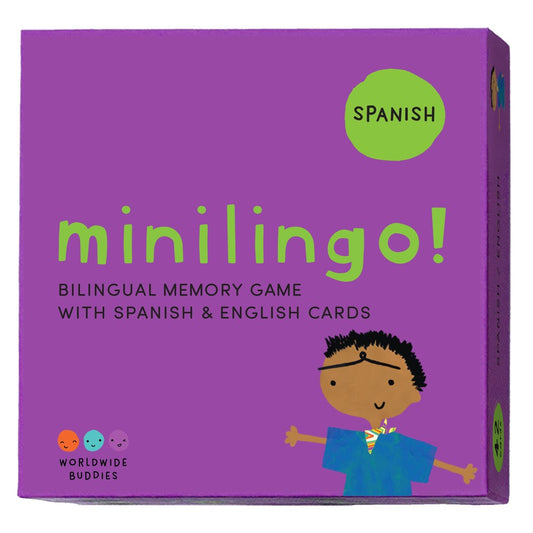 Minilingo Bilingual Memory Game - Spanish/English