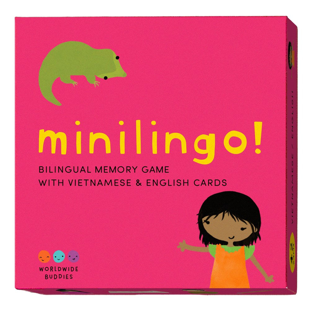 Minilingo Bilingual Memory Game - Vietnamese/English