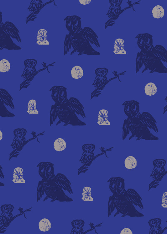 Owl Letterpress Notebook