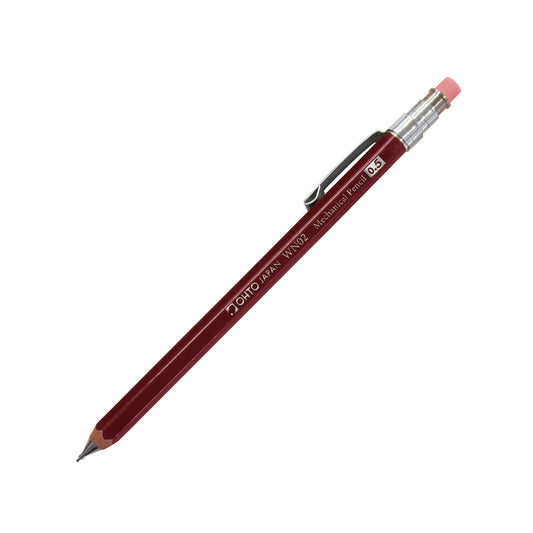 WN02 Cedar Mechanical Pencil - Burgundy