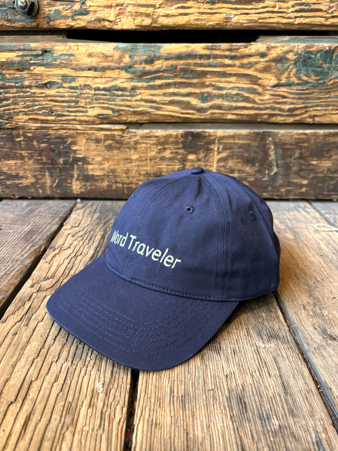 Word Traveler Embroidered Cap