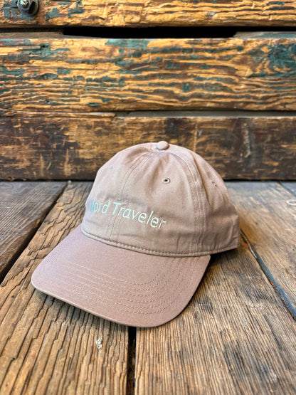 Word Traveler Embroidered Cap