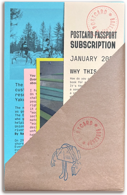 Postcard Passport Book Subscription