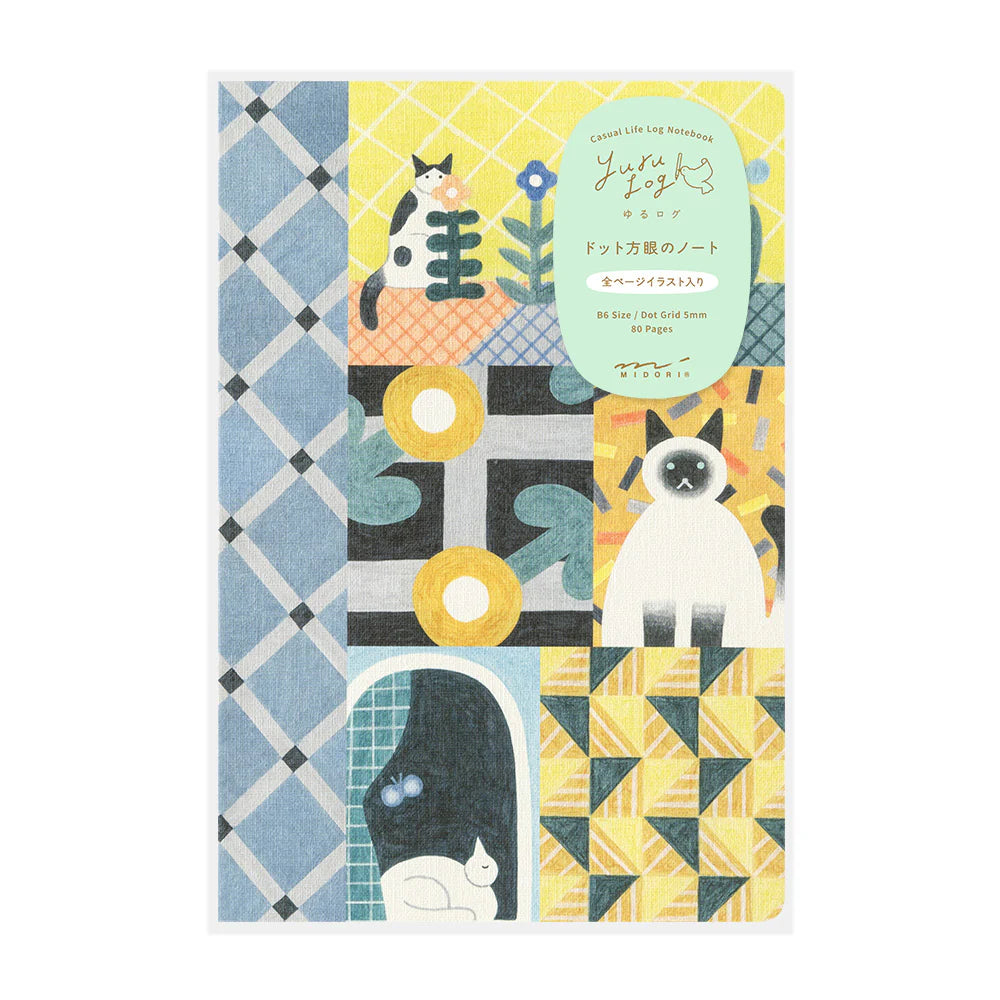 Yuru Log Cat Notebook