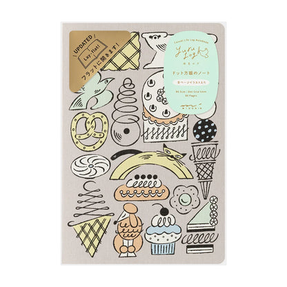 Yuru Log Sweets & Animals Notebook